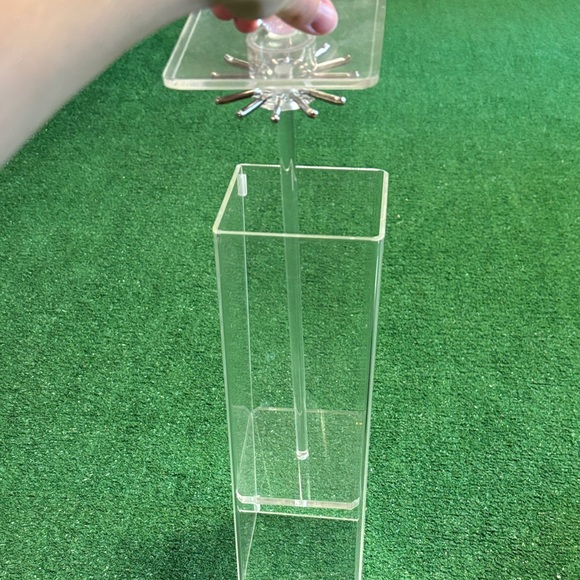 Clear Acrylic necklace/bracelets Display Box with Lid - Picture 4 of 6